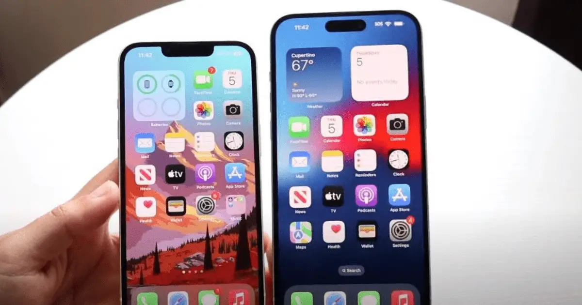 apple iphone 14 plus vs apple iphone 15 plus